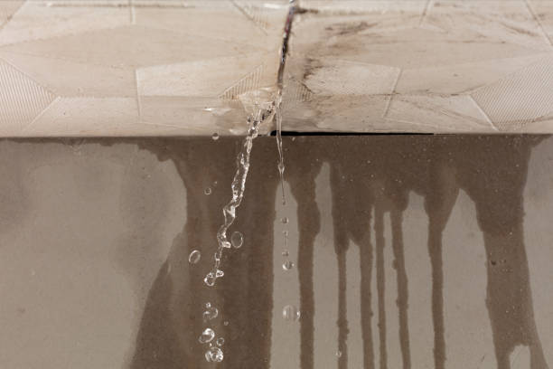 Professional Sewage Cleanup technician working in Windham, NH
